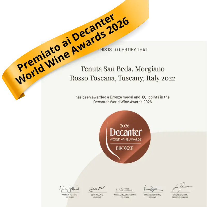 Morgiano Premiato ai Decanter World Wine Awards 2026